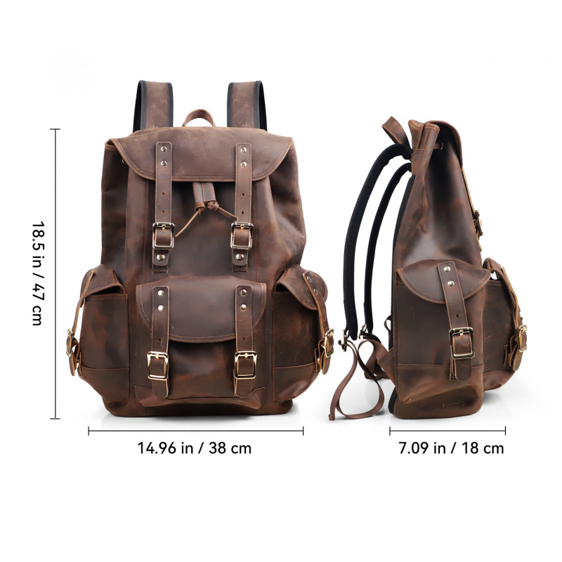 New Arrivals Leather Backpack  - Leather Backpack Vintage review and price
