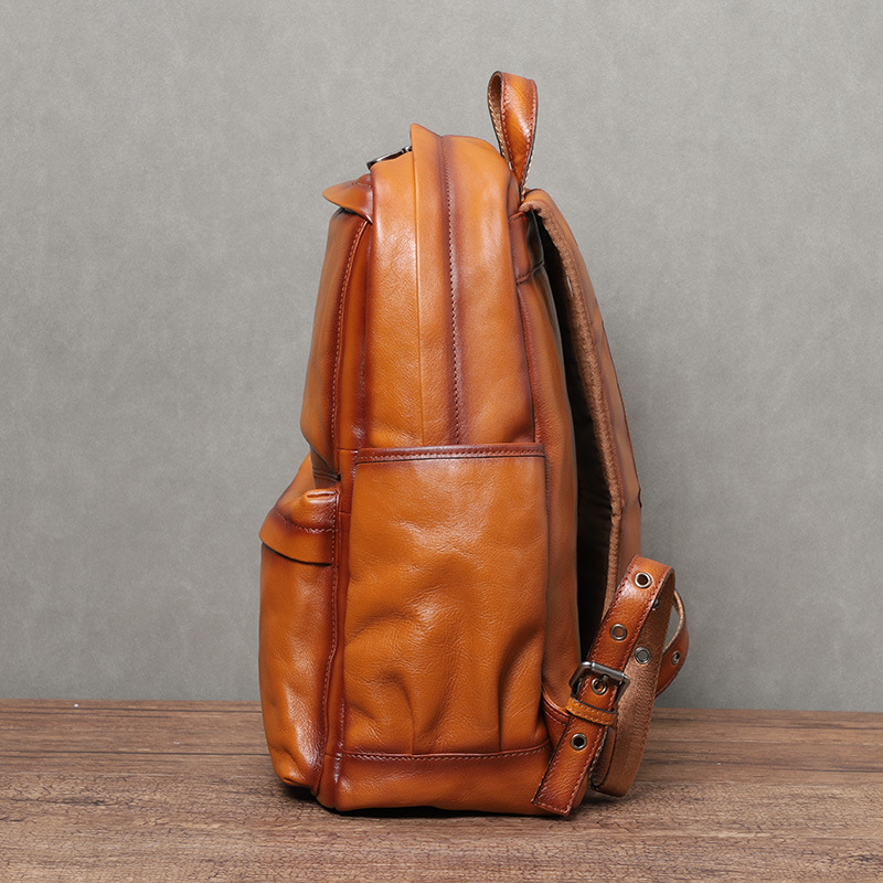 YETTIES Men's Vintage Vegetabl - Leather Backpack Vintage review and price