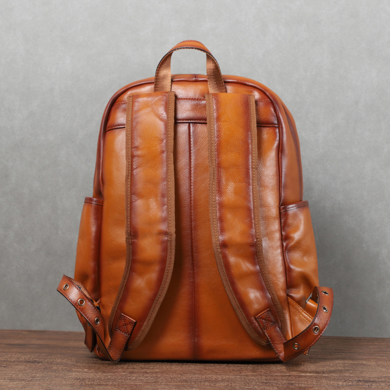 YETTIES Men's Vintage Vegetabl - Leather Backpack Vintage review and price