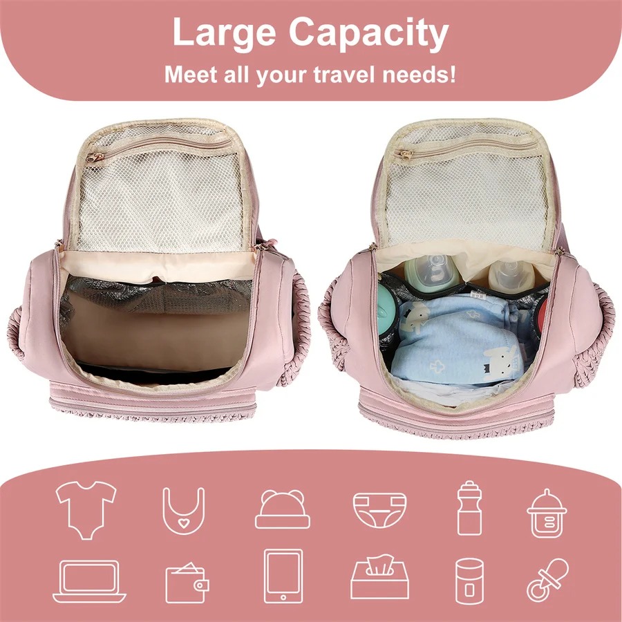 Large Capacity Maternity Diape - Backpack Diaper Bag review and price