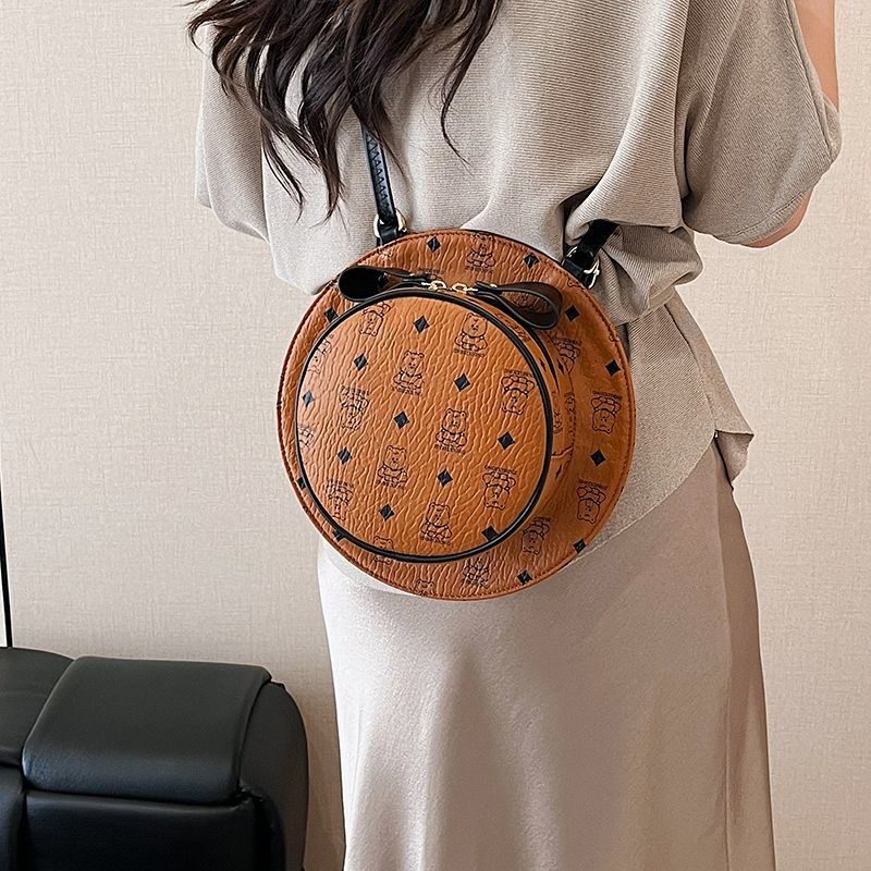 Cute Hat Design Backpack Women - Leather Backpack Vintage review and price