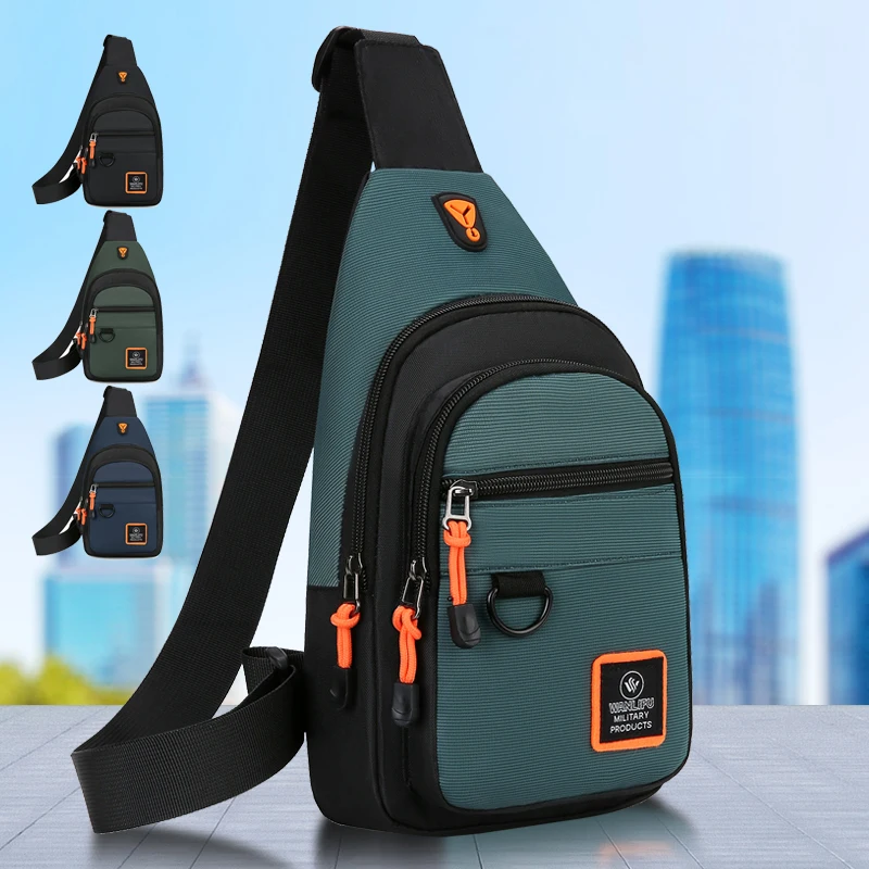 NEW Men's Chest Bag Men's Leis - Hiking Backpack Waterproof review and price