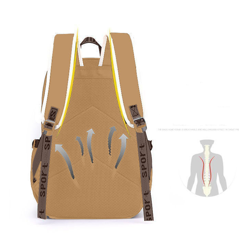 Kawaii Capybara Stylish Khaki  - School Backpack Teen review and price