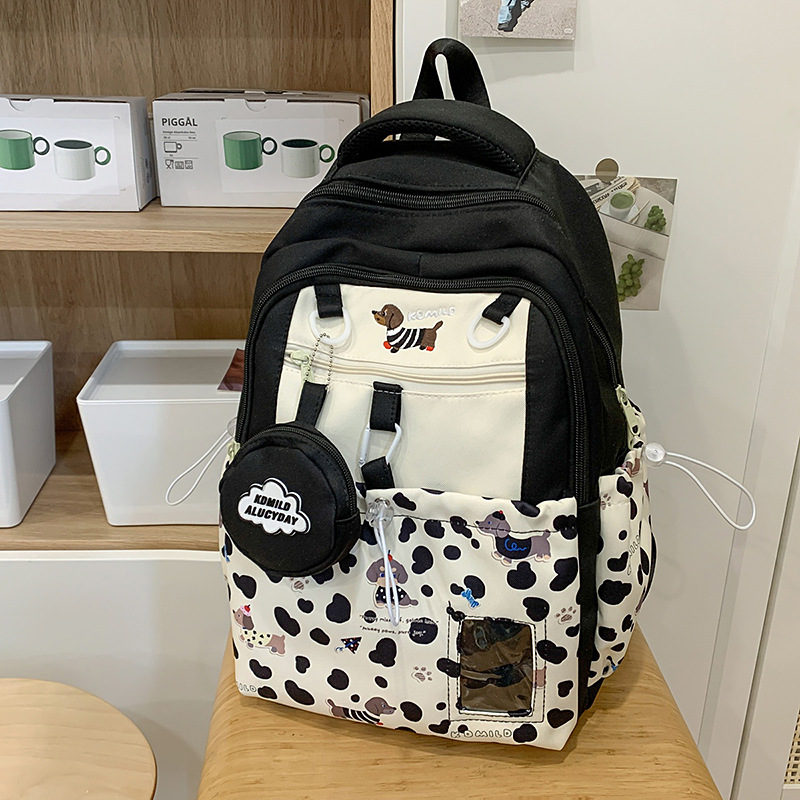 Sweet College Style Spliced Ba - School Backpack Teen review and price