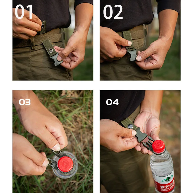 6pcs Camping Webbing Buckle Ho - Rucksack Military Style review and price