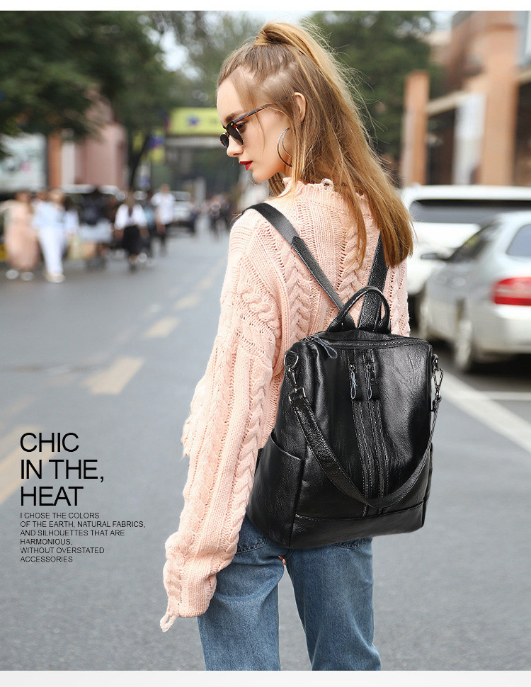 Women Soft Leather Backpack Sc - Mini Backpack Purse review and price