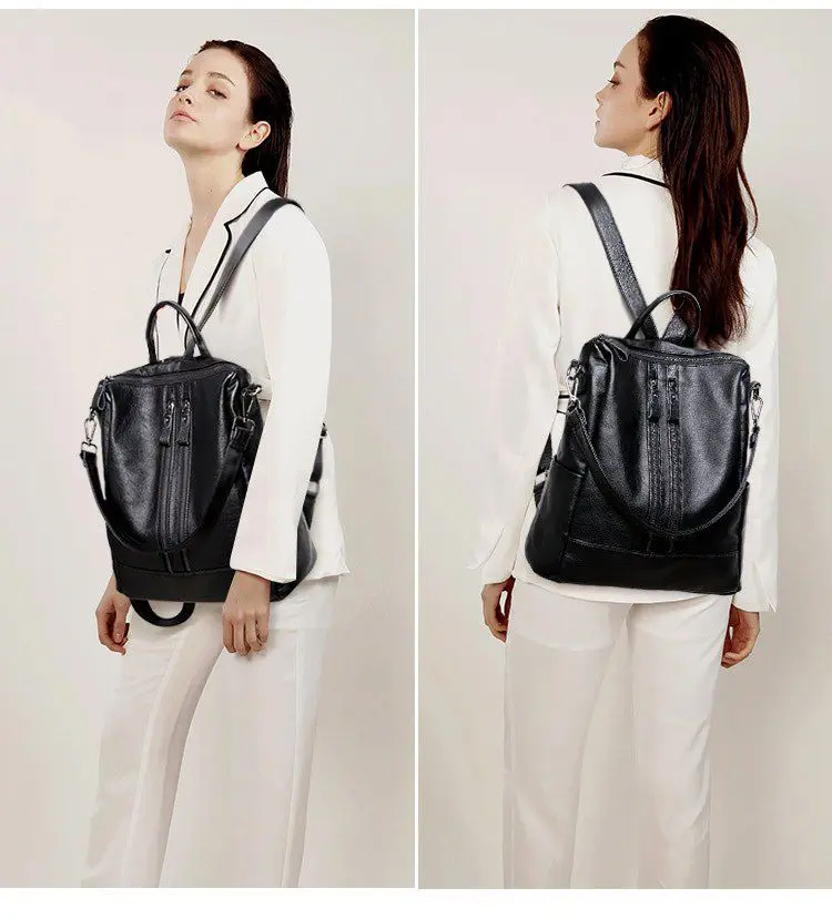 Women Soft Leather Backpack Sc - Mini Backpack Purse review and price