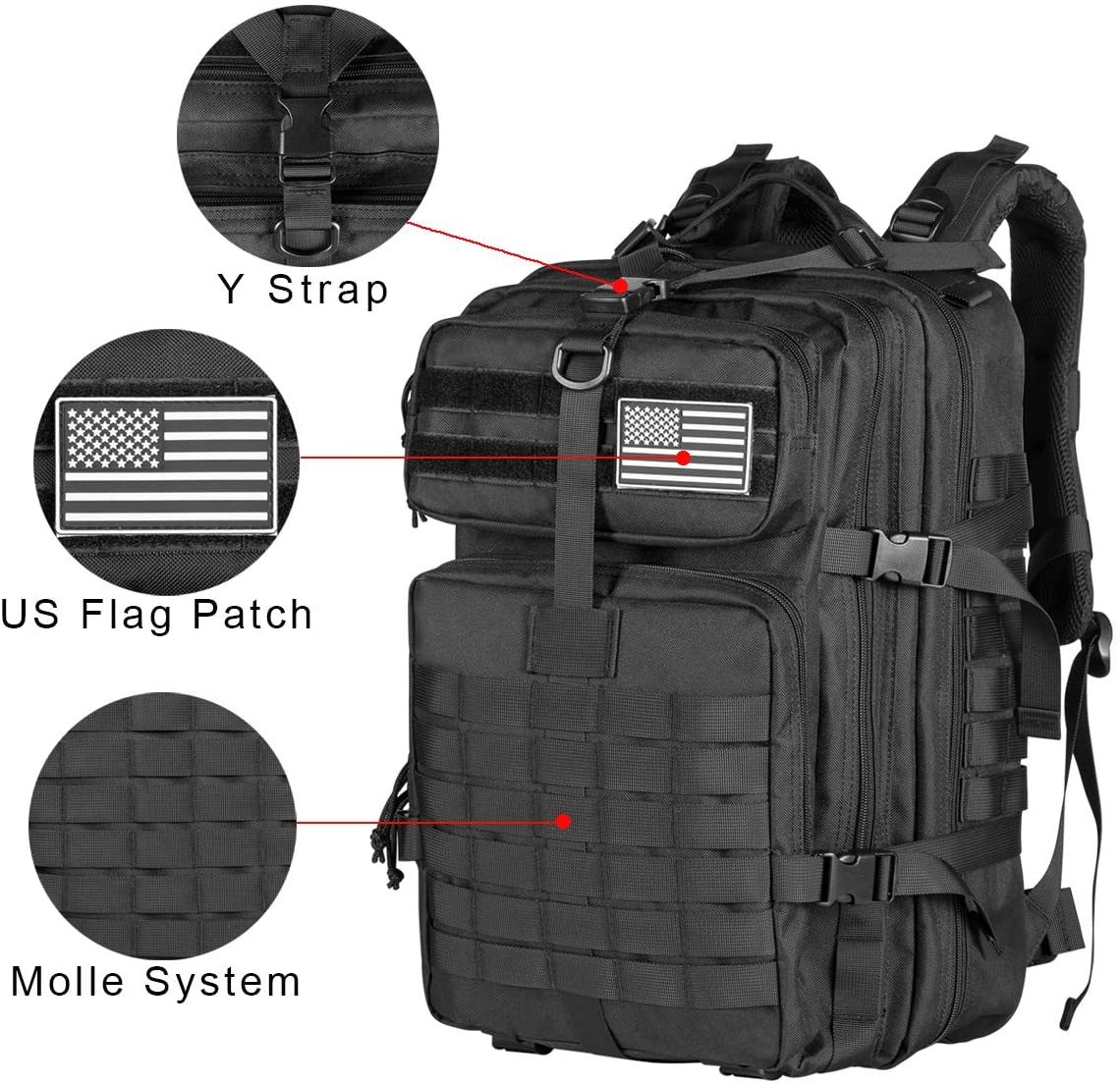 AA 60L Army Military Tactical  - Rucksack Military Style review and price