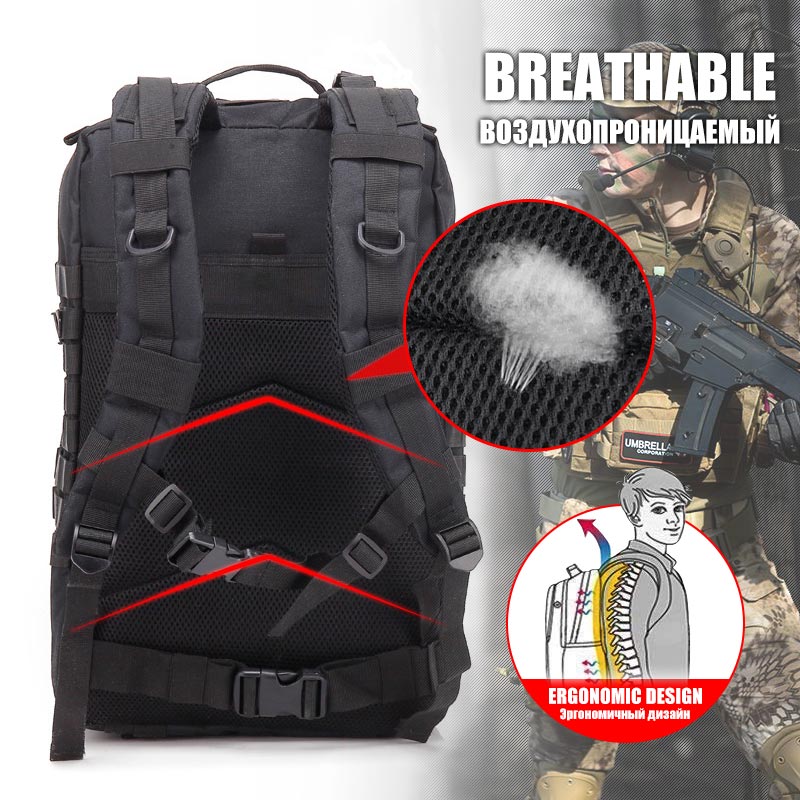AA 60L Army Military Tactical  - Rucksack Military Style review and price