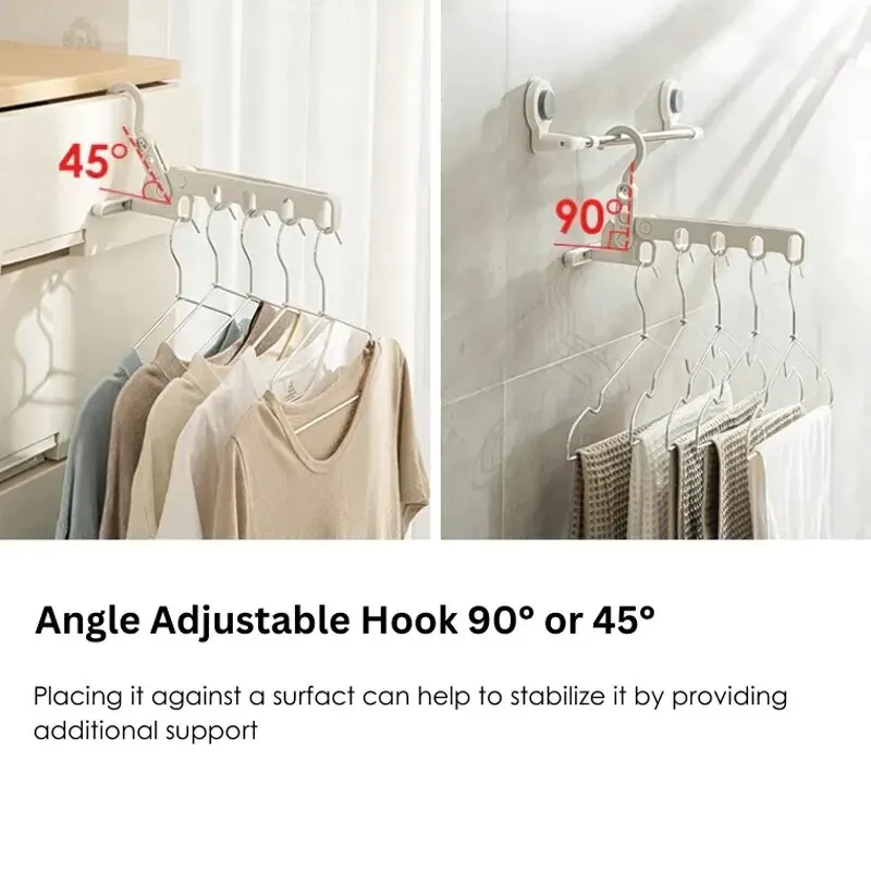 5-Hole Portable Clothes Hanger - Foldable Backpack Small review and price