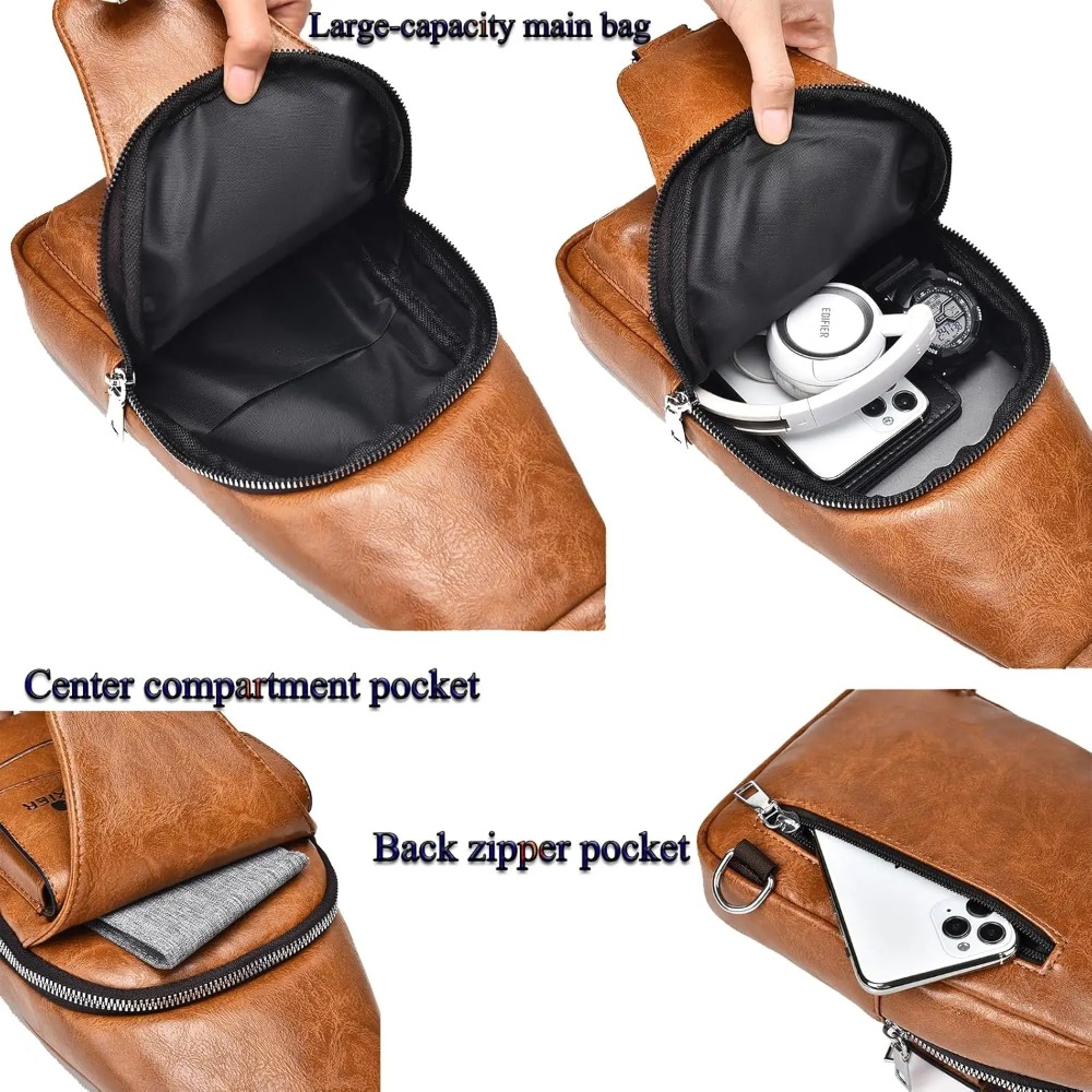 Sling Bag for Men Crossbody Ch - Sling Backpack Shoulder review and price