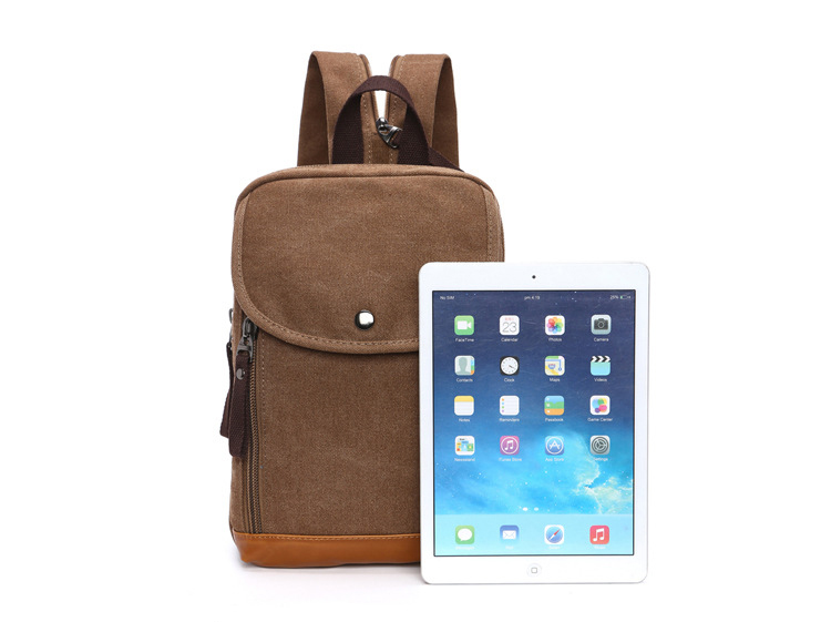 Men's Canvas Mini Backpack Men - Sling Backpack Shoulder review and price