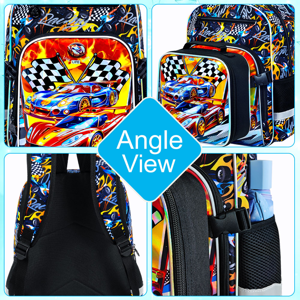 Bookbag for Kids Boys, 3PCS Ba - Hydration Pack Outdoor review and price
