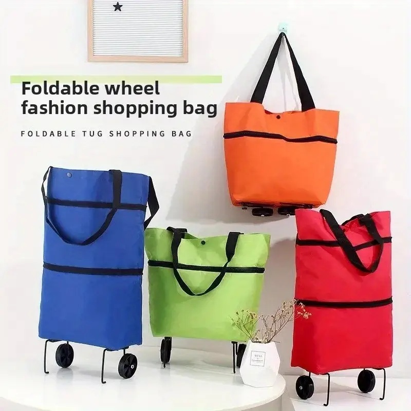 Foldable Portable Shopping Car - Foldable Backpack Small review and price