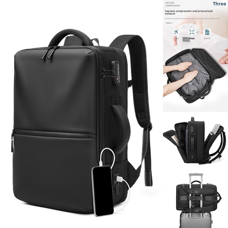 Waterproof Expandable Travel B - Business Backpack Brief review and price