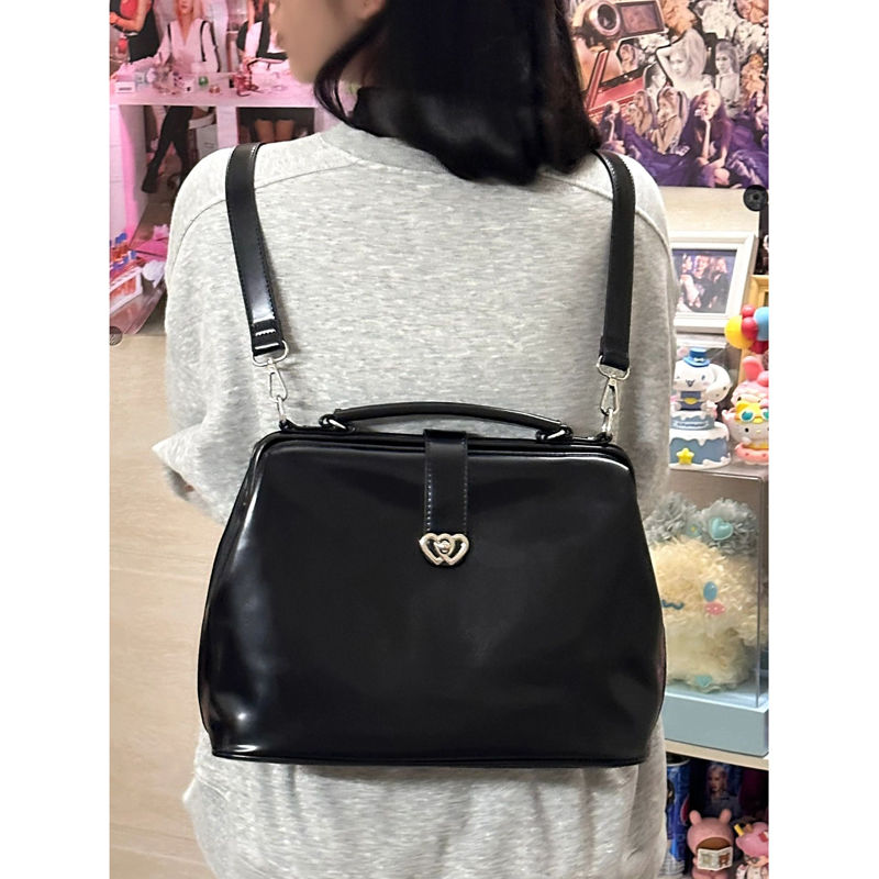 Vintage Black Y2k Mochila Wome - Leather Backpack Vintage review and price