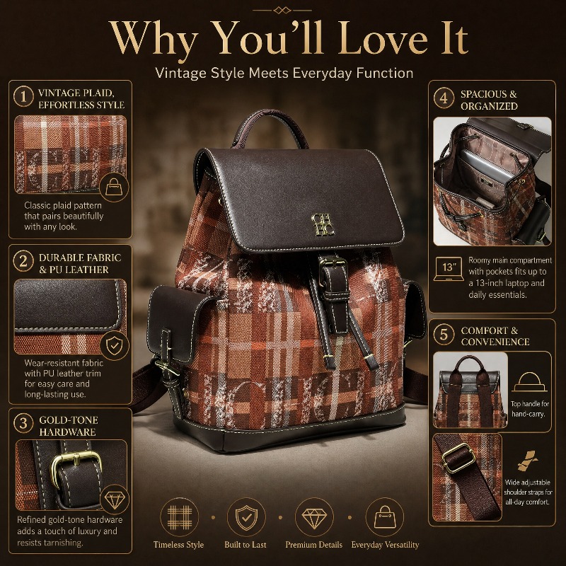 CHHC Fashion Color Block Backp - Fashion Backpack Women review and price