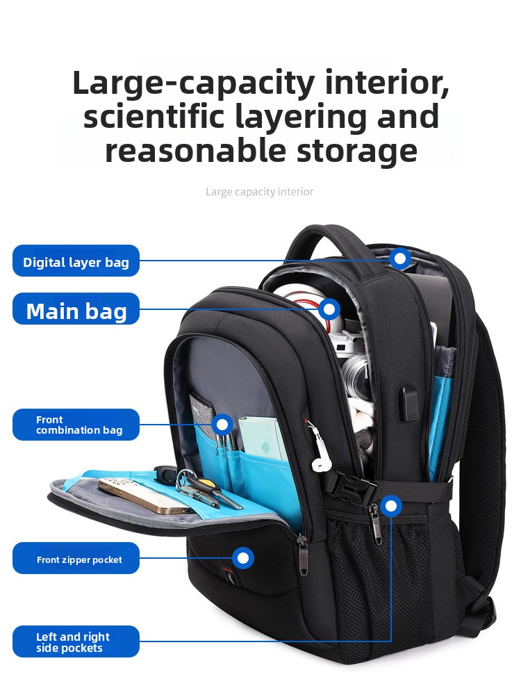 New Customizable Logo Backpack - Business Backpack Brief review and price