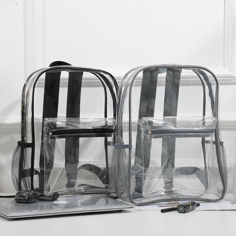 Hot Sale Transparent PVC Outdo - Canvas Backpack Casual review and price