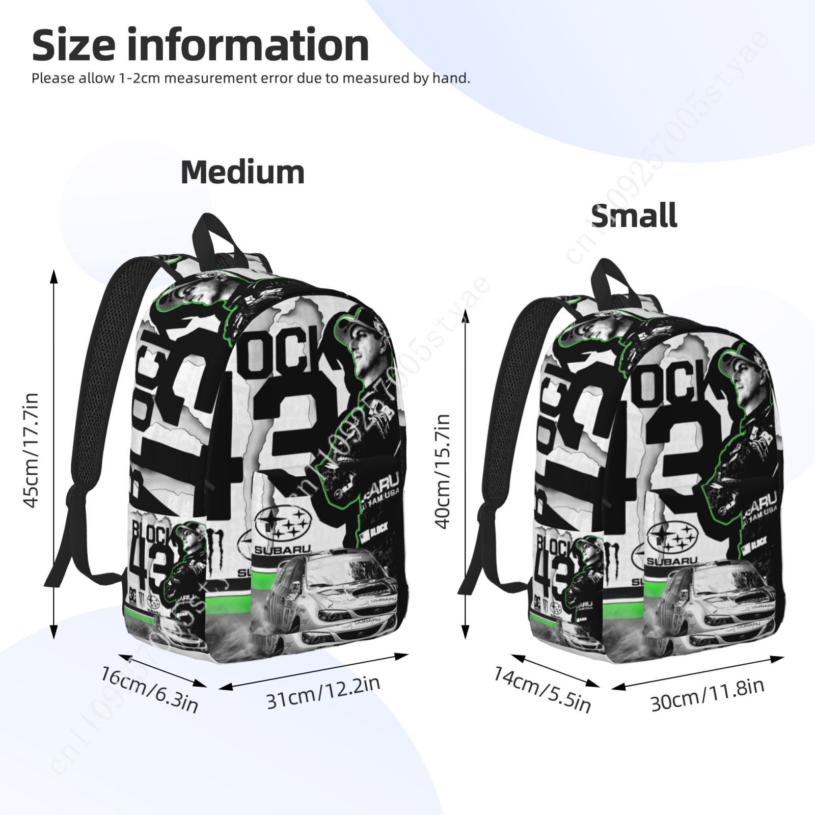 Ken Block 43 Custom Canvas Lig - Fashion Backpack Women review and price