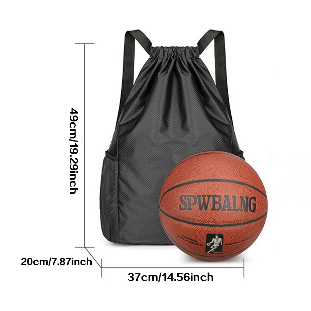 Black drawstring bag, gym back - Drawstring Gym Bag review and price