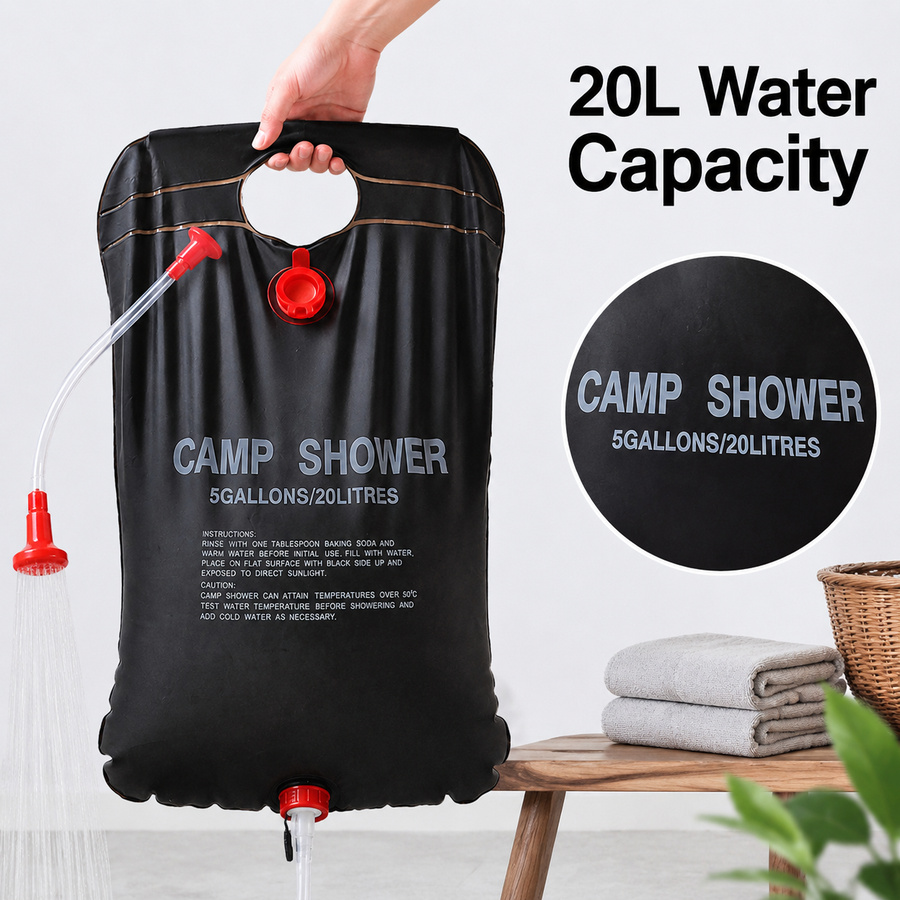 20L Solar Shower Water Bag for - Hydration Pack Outdoor review and price