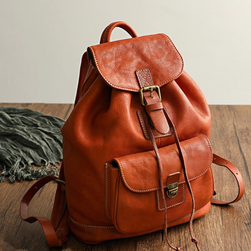 Johnature Leisure Travel Bag N - Leather Backpack Vintage review and price