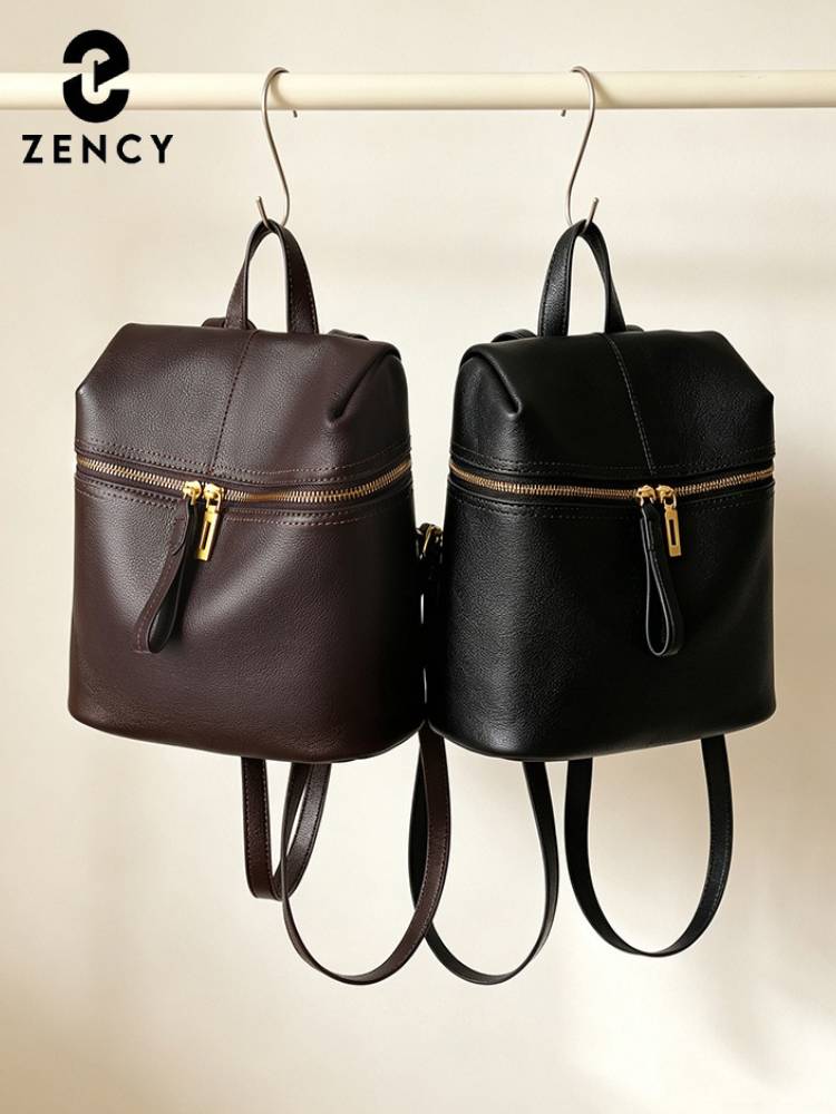 Zency Women Genuine Leather Ba - Leather Backpack Vintage review and price