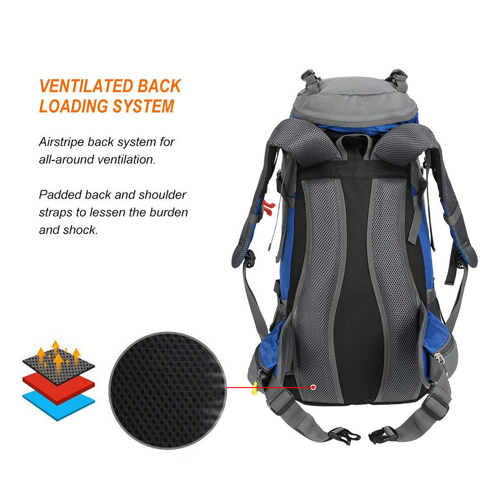 Lixada 50L Large Waterproof Tr - Rain Cover Backpack review and price
