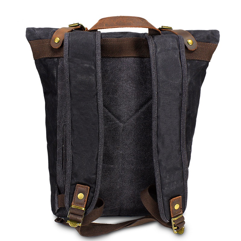Retro Canvas Leather Backpacks - Leather Backpack Vintage review and price