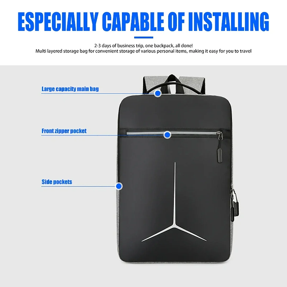 Fashion Anti Theft USB Waterpr - Travel Backpack Anti Theft review and price